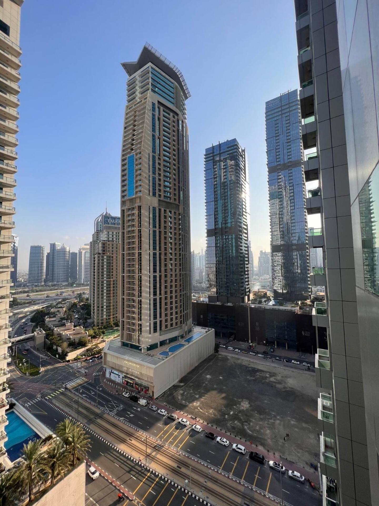 Charming Warm Suite With Amazing Views Of The City Dubai Eksteriør bilde
